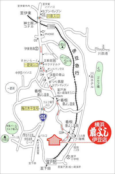 伊豆店地図 イメージ