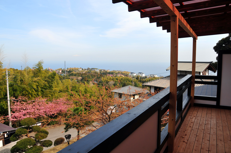 View rom the Balcony of BOUSOU in Spring